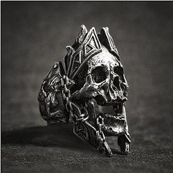 Unique Gods Of War Ares Skull Rings