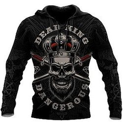 Premium Skull 3D All Over Printed Unisex Shirts