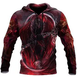 Premium Skull 3D All Over Printed Unisex Hoodie