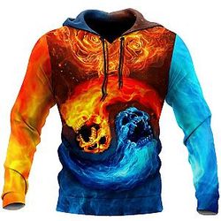 Premium Skull 3D All Over Printed Unisex Shirts