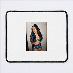 Skye Blue The World Is My Stage Skye Blue Mouse Pads