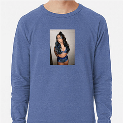 Skye Blue The World Is My Stage Skye Blue Sweatshirts