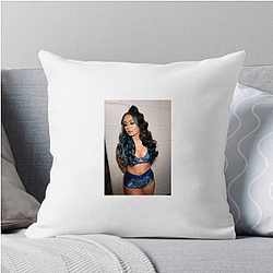 Skye Blue The World Is My Stage Skye Blue Pillows Cover