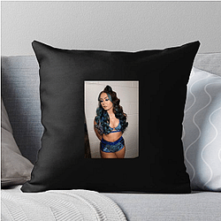 Skye Blue The World Is My Stage Skye Blue Pillows Cover
