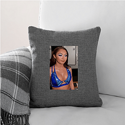 Skye Blue The Queen of The Ring Skye Blue Pillows Cover