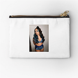 Skye Blue The World Is My Stage Skye Blue Zipper Pouches
