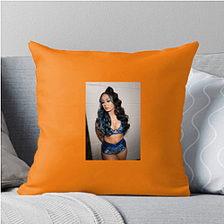 Skye Blue The World Is My Stage Skye Blue Pillows Cover