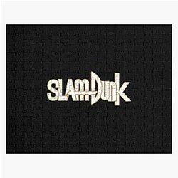 Slam Dunk Puzzles - Gold Stroke White Letter Slam Dunk Jigsaw Puzzle RB0512