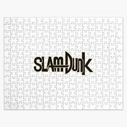 Slam Dunk Puzzles - Gold Stroke Black Letter Slam Dunk Jigsaw Puzzle RB0512