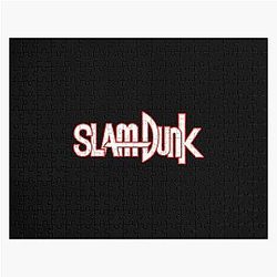 Slam Dunk Puzzles - Red Stroke White Letter Slam Dunk Jigsaw Puzzle RB0512