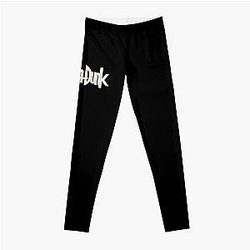 Slam Dunk Leggings - Gold Stroke White Letter Slam Dunk Leggings RB0512