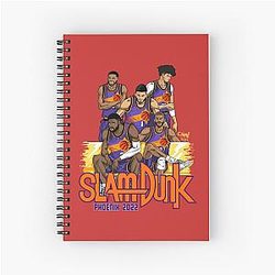Slam Dunk Notebook - Phoenix Slam Dunk Spiral Notebook