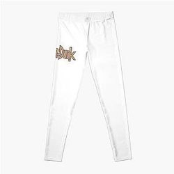 Slam Dunk Leggings - Blue Stroke Gold Letter Slam Dunk Leggings RB0512