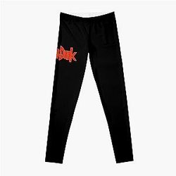 Slam Dunk Leggings - Gold Stroke Red Letter Slam Dunk Leggings RB0512