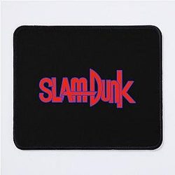 Slam Dunk Mouse Pads - Blue Stroke Red Letter Slam Dunk Mouse Pad RB0512