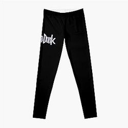 Slam Dunk Leggings - Blue Stroke White Letter Slam Dunk Leggings RB0512