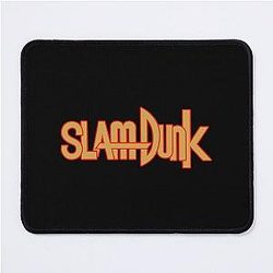 Slam Dunk Mouse Pads - Red Stroke Gold Letter Slam Dunk Mouse Pad RB0512