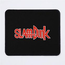 Slam Dunk Mouse Pads - White Stroke Red Letter Slam Dunk Mouse Pad RB0512