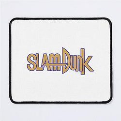Slam Dunk Mouse Pads - Blue Stroke Gold Letter Slam Dunk Mouse Pad RB0512