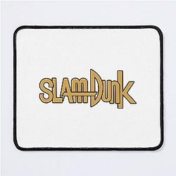 Slam Dunk Mouse Pads - Black Stroke Gold Letter Slam Dunk Mouse Pad RB0512