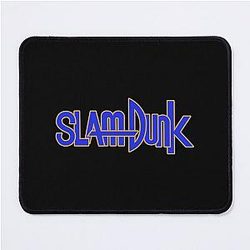 Slam Dunk Mouse Pads - Gold Stroke Blue Letter Slam Dunk Mouse Pad RB0512