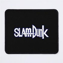 Slam Dunk Mouse Pads - Blue Stroke White Letter Slam Dunk Mouse Pad RB0512