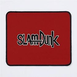 Slam Dunk Mouse Pads - White Stroke Black Letter Slam Dunk Mouse Pad RB0512
