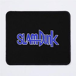 Slam Dunk Mouse Pads - White Stroke Blue Letter Slam Dunk Mouse Pad RB0512