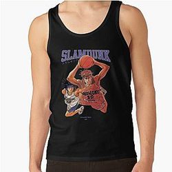 Slam Dunk Tank Tops - Slam Dunk - Bootleg Vintage Tank Top RB0512