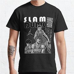 Slam Dunk T-Shirts - Slam Dunk Anime Classic T-Shirt RB0512