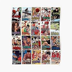Slam Dunk Posters - Hq Slam Dunk Manga Cover Poster RB0512