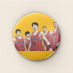 Shohoku Legend Rise Slam Dunk Pins