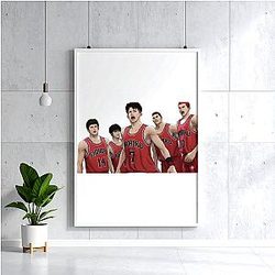 Shohoku Legend Rise Slam Dunk Posters