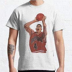 Slam Dunk T-Shirts - Slam Dunk Anime Classic T-Shirt RB0512