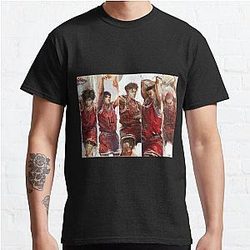 Slam Dunk T-Shirts - Slam Dunk Shōhoku Classic T-Shirt RB0512