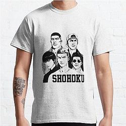 Slam Dunk T-Shirts - Slam Dunk Movie 2022 - Shohoku Team Classic T-Shirt RB0512
