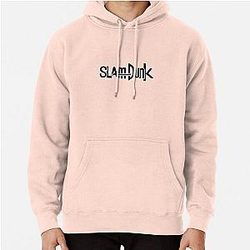 Slam Dunk Hoodies - White Stroke Black Letter Slam Dunk Hoodie RB0512