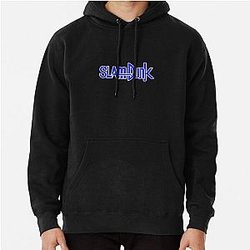 Slam Dunk Hoodies - White Stroke Blue Letter Slam Dunk Hoodie RB0512