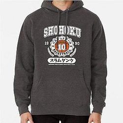 Slam Dunk Hoodies - Shohoku High School Basketball Team (White) Hoodie RB0512