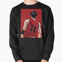 Slam Dunk Sweatshirts - Slam Dunk Kaede Rukawa Sweatshirt RB0512