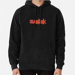 Slam Dunk Hoodies - Gold Stroke Red Letter Slam Dunk Hoodie RB0512