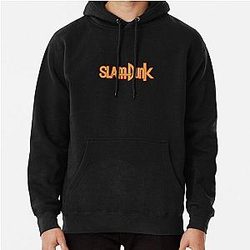 Slam Dunk Hoodies - Red Stroke Gold Letter Slam Dunk Hoodie RB0512