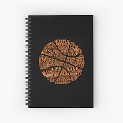 Slam Dunk Notebook - The Philosophy of Basketball Spiral Notebook