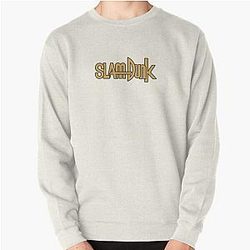Slam Dunk Sweatshirts - Black Stroke Gold Letter Slam Dunk Sweatshirt RB0512