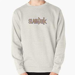 Slam Dunk Sweatshirts - Blue Stroke Gold Letter Slam Dunk Sweatshirt RB0512