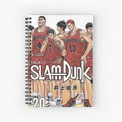 Slam Dunk Notebook - Slam Dunk Anime Spiral Notebook