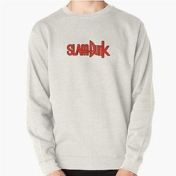 Slam Dunk Sweatshirts - Dark Stroke Red Letter Slam Dunk Sweatshirt RB0512