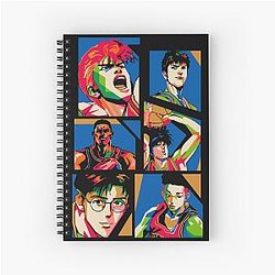 Slam Dunk Notebook - Slam Dunk Retro Vintage Spiral Notebook