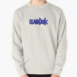 Slam Dunk Sweatshirts - Black Stroke Blue Letter Slam Dunk Sweatshirt RB0512