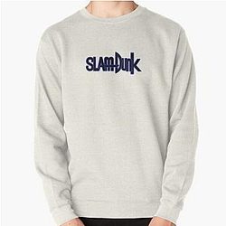 Slam Dunk Sweatshirts - Blue Stroke Black Letter Slam Dunk Sweatshirt RB0512